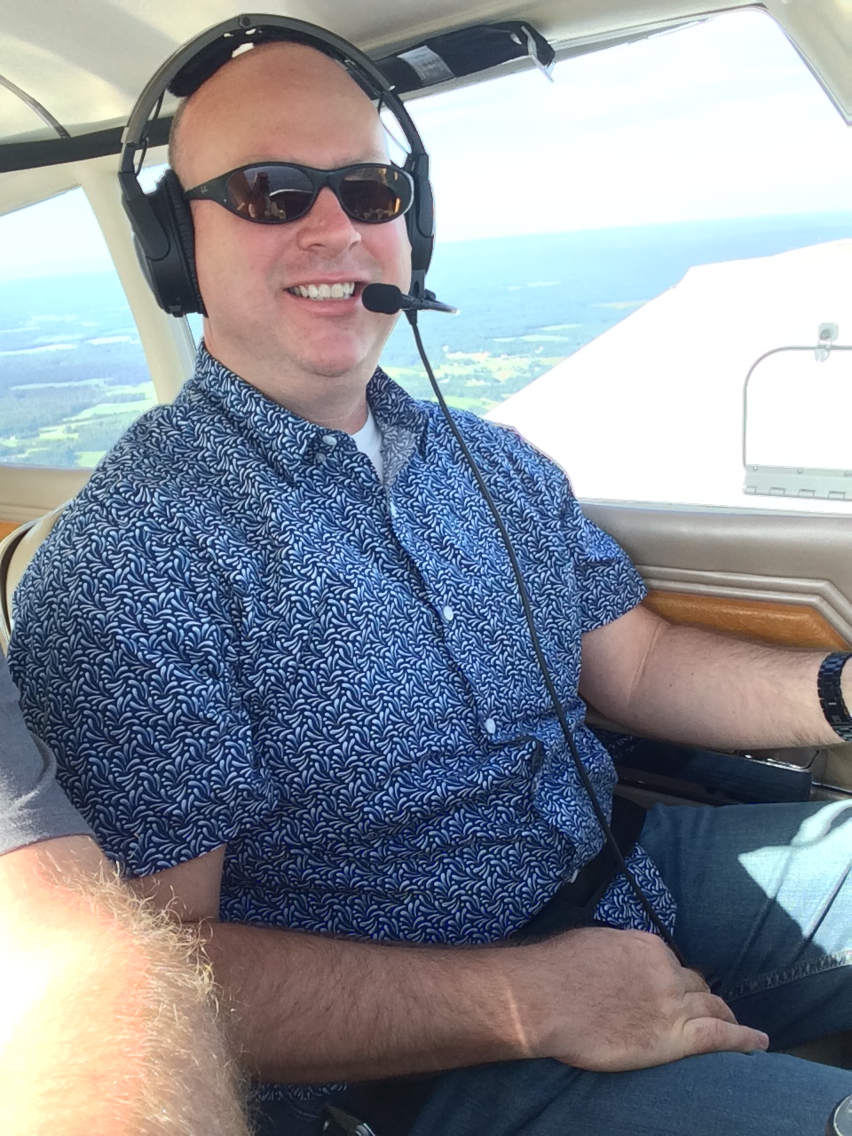 Thomas Zerbarini Flying in GA